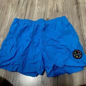 Blue boy shark shorts